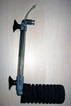 Air-driven sponge filter (single).